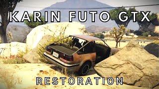 RESTORING ABANDONED KARIN FUTO GTX (Toyota AE86) GTAV