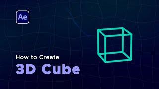 Create 3D Cube In Adobe After Effects | How To Animate 3D Cube | Learn Under 2 Mins | Quick Tutorial