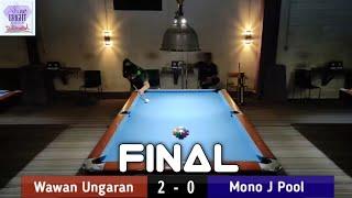 Wawan Ungaran vs Mono J Pool | FINAL Turnamen 9 Ball Pemula Diamond Billiard Salatiga