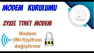 ZYXEL  TTNET  Modem  Kurulumu  Anlatımı