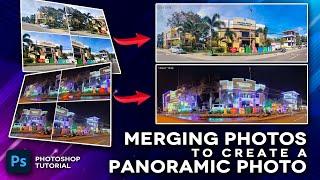 Photoshop Tutorial | Merging Photos to create a Panoramic Photo