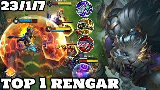 Wild Rift Rengar - Top 1 Rengar Gameplay Rank Challenger