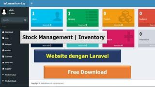Stock Management System-Inventory Laravel | Github (Free-Source)