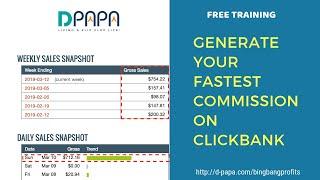 The Fastest Way To Your First Commission On Clickbank Using Bing Ads (Free Training Walkthrough)