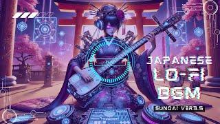 Japanese Lo‐fi BGM Electronic Cyber Music/Shamisen