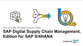 SAP Digital Supply Chain Edition for SAP S 4HANA