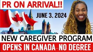 Breaking News | Canada Launches New Caregiver Permanent Residence Program | No Degree Needed