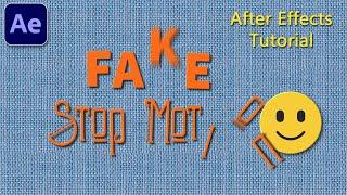 Create a FAKE Stop Motion Effect in After Effects (No Plugins!) - 358