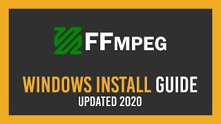 How To: Download+Install FFMPEG on Windows 10 | Full Guide