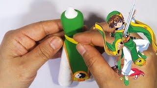 Making Cardcaptor Sakura - Syaoran/ air dry clay figure