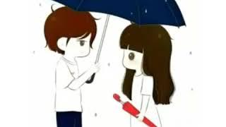 Cute Cartoon Couple Dpz  Cute Animation Of Love Couple / Romantic Dp'z...