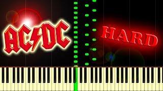 AC/DC - THUNDERSTRUCK - Piano Tutorial