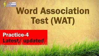 Word Association Test (WAT) | Latest | updated | Live Practice ISSB Test