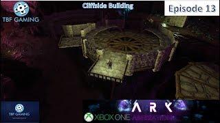 Ark Aberration E13 Building with Stone Cliff Platforms Xbox One Ark Survival Evolved