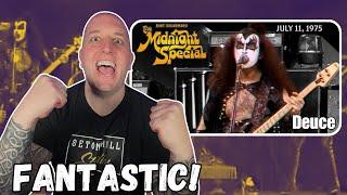 Drummer Reacts To Kiss - Deuce (The Midnight Special) || Had To Go For All Three!