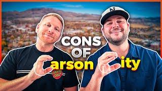 Top 5 Cons of Carson City Nevada