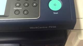 Access Network Settings Xerox Workcentre 7556 7545 7535 7525 install TCP/IP printer via dhcp mode