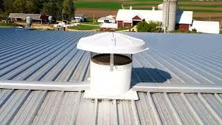 Revolutionize Your Barn Ventilation with the Round Barn Chimney - Agro Air Dynamics