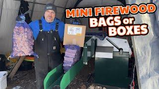 Firewood Bags vs. Boxes - Selling Mini Firewood