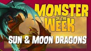 Apex Predators - SUN AND MOON DRAGONS - Dungeons & Dragons Spelljammer [D&D] - Monster of the Week