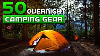 50 Must Have Overnight Camping Gear Checklist