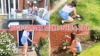 HUGE GARDEN MAKE OVER 2024 / GARDEN TRANSFORMATION / SUMMER GARDENING & TIDYING️🪴