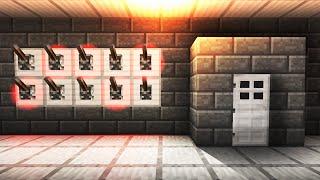 Lever Passcode Activated Door! - Minecraft Tutorial