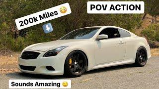 G37 HITS THE BACKROADS  (POV ACTION)