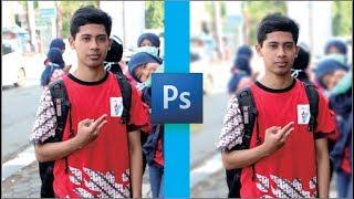 Cara Membuat Efek Blur / Efek Bokeh di Photoshop untuk Pemula