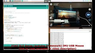 XIAO BLE Sense (Arduino framework) IMU USB Mouse