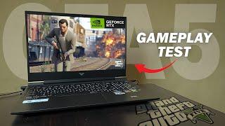 HP VICTUS 16: GTA 5 Benchmarks & Gameplay Test