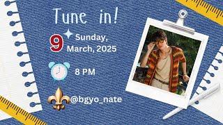 BGYO | BGYO Nate Tiktok Live | March 9,  2025