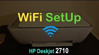 HP Deskjet 2710 WiFi SetUp, Quick Test !!