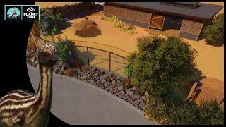 Planet Zoo: Emu Habitat Build | Grasslands Pack |