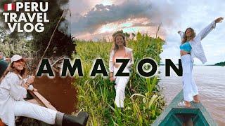 Welcome to the Peruvian AMAZON  Backpacking Peru Travel Vlog