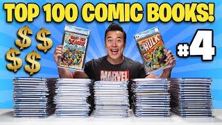 TOP 100 MOST VALUABLE COMIC BOOKS IN MY COLLECTION!!! BOX #4 :Unboxing a $500,000 Box of Key Comics!