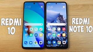 REDMI 10 VS REDMI NOTE 10 - ЧТО ЛУЧШЕ? ПОЛНОЕ СРАВНЕНИЕ!