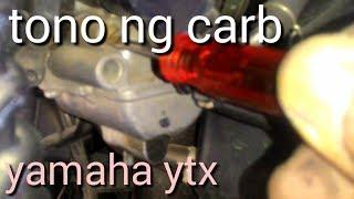 yamaha ytx tono ng carburador