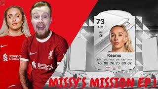 THE BRAND NEW PLAYER RTG!!! STARTING THE EAFC 24 WEBAPP! MISSY'S MISSION EP.1