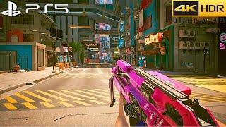 Cyberpunk 2077: Phantom Liberty (PS5) 4K 60FPS HDR Gameplay - (PS5 Version)