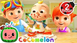 Pizza Brings The Family Together | COCOMELON | Family Time! ‍‍ | MOONBUG KIDS | Songs for Kids