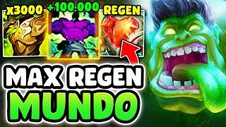 THE MOST UNKILLABLE DR. MUNDO YOU'LL EVER SEE! (100,000+ HEALTH REGEN)