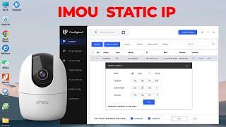 How to set static IP address for Imou camera