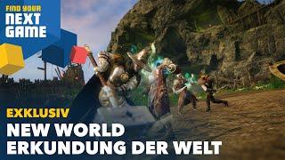 NEUES Gameplay zu New World - So erkundet ihr die Open World im MMO