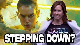 Kathleen Kennedy is STEPPING DOWN? #starwars