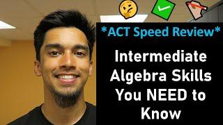 Master Intermediate Algebra with these Tough Problems | ACT Math Concepts Review