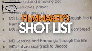Master the Art of Shot Lists: Boost Your Filmmaking Efficiency!