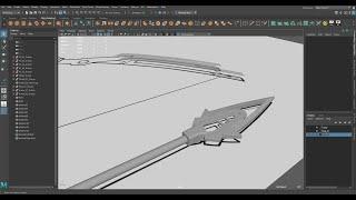 Legendary Item Arrow (3d modeling work in progress).