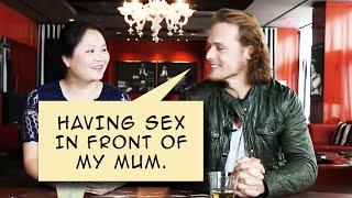 "Most Embarrassing Moment?" Funniest Sam Heughan Q&A Interviews!