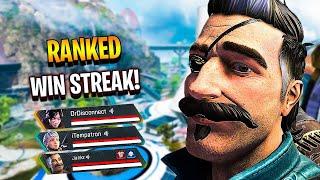 we went on a 5 WIN STREAK in RANKED!! - Apex Legends Season 12